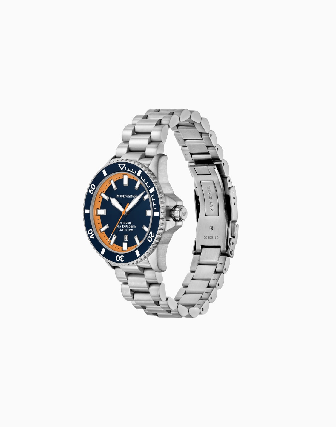 sea-explorer-automatic-stainless-steel-watch-multicoloured--emporio-armani