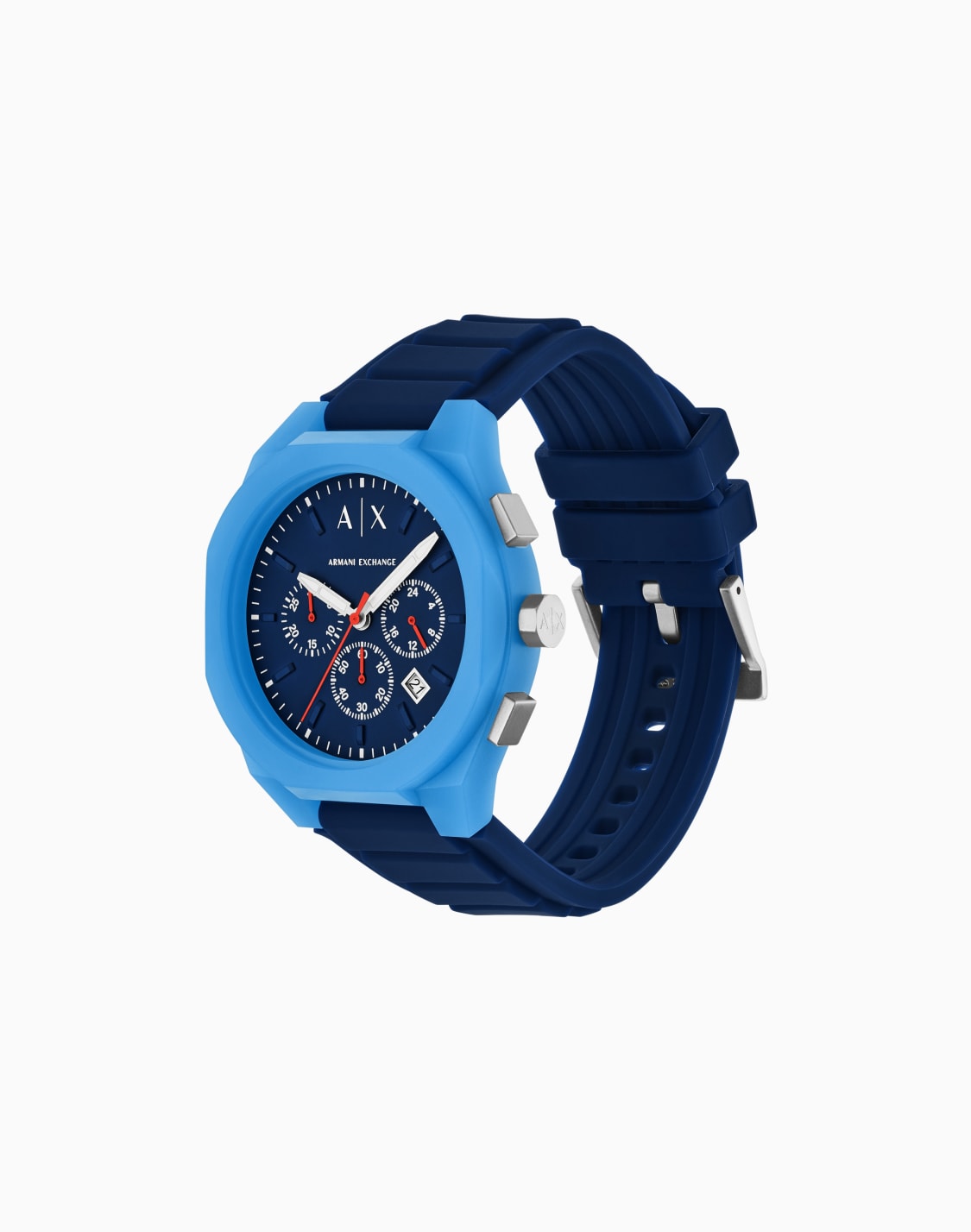 -sync-chronograph-blue-silicone-watch-multicoloured--armani-exchange