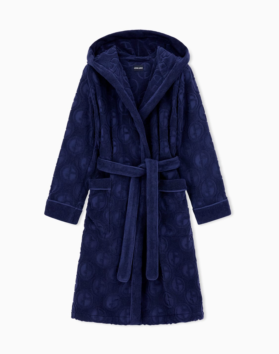 monogram-cotton-terry-bathrobe-blue--giorgio-armani