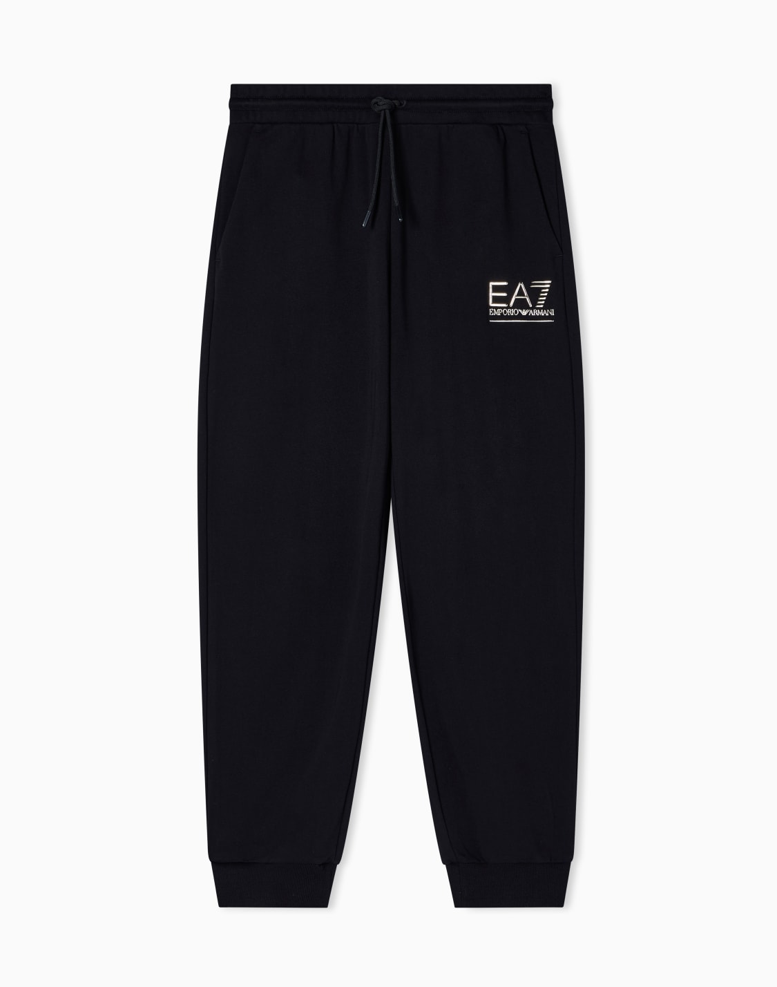 visibility-cotton-blend-joggers-negro--ea7