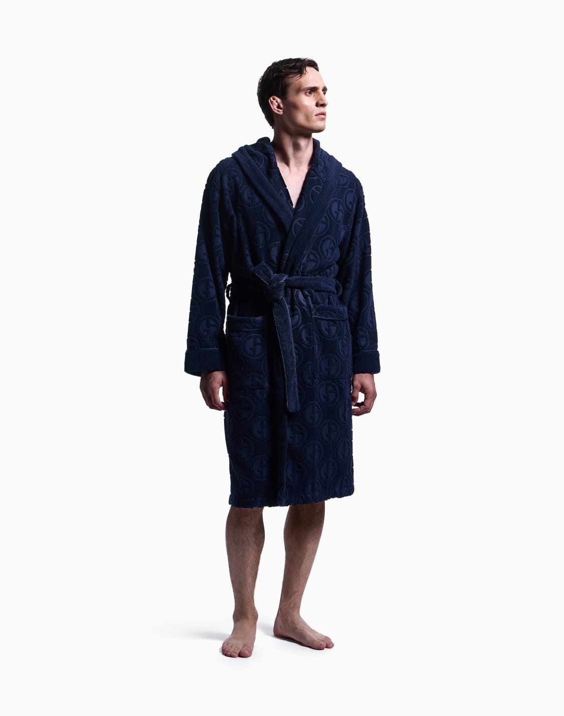monogram-cotton-terry-bathrobe-blue--giorgio-armani