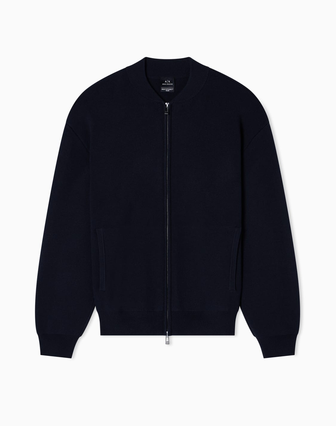 cloth-bomber-jacket-navy-blue--armani-exchange