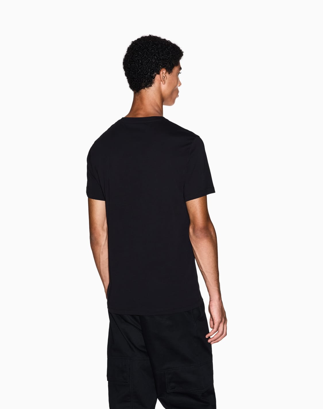 Slim fit jersey T-shirt with logo