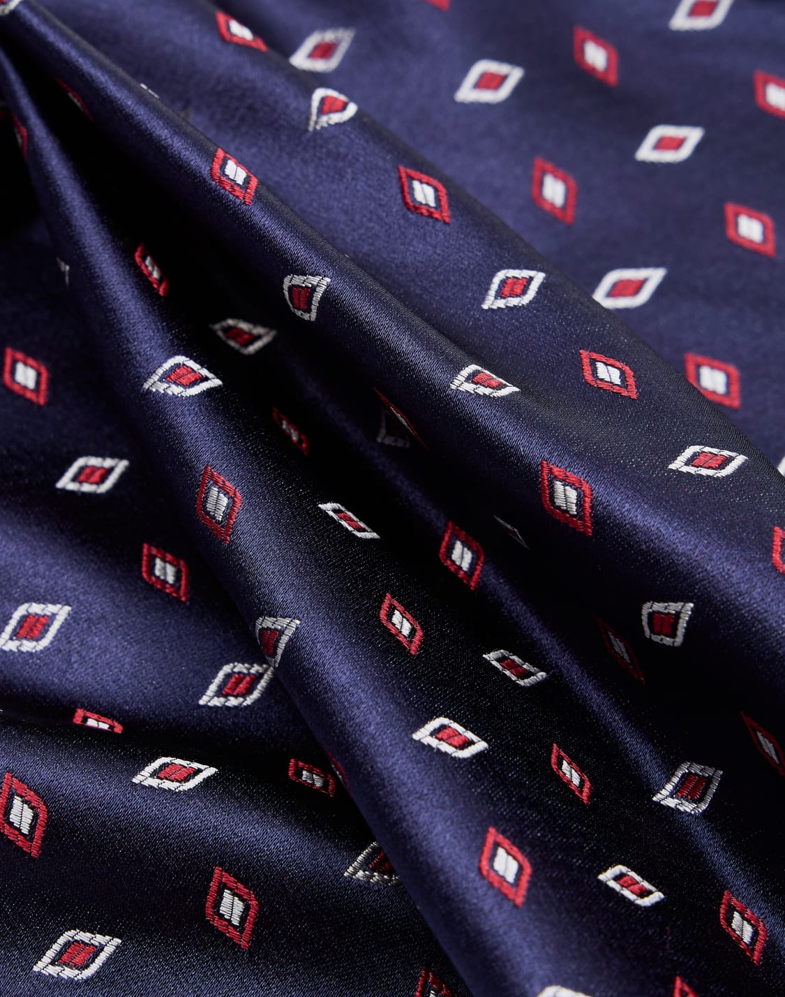 ポケットチフ-シルク-幾何学ジャカド-ブル--giorgio-armani