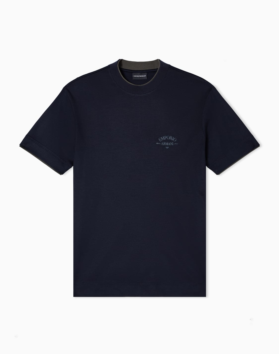 t-shirt-avec-dtails-contrasts-en-mlange-de-jersey-lyocell-asv-bleu-marine--emporio-armani