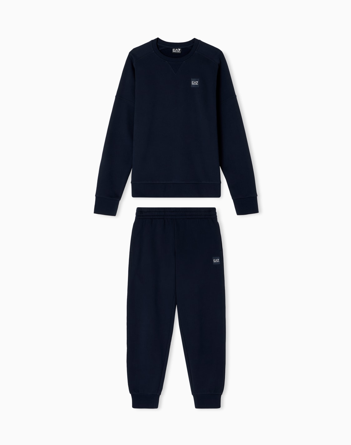survtement-visibility-en-mlange-de-coton-bleu--ea7