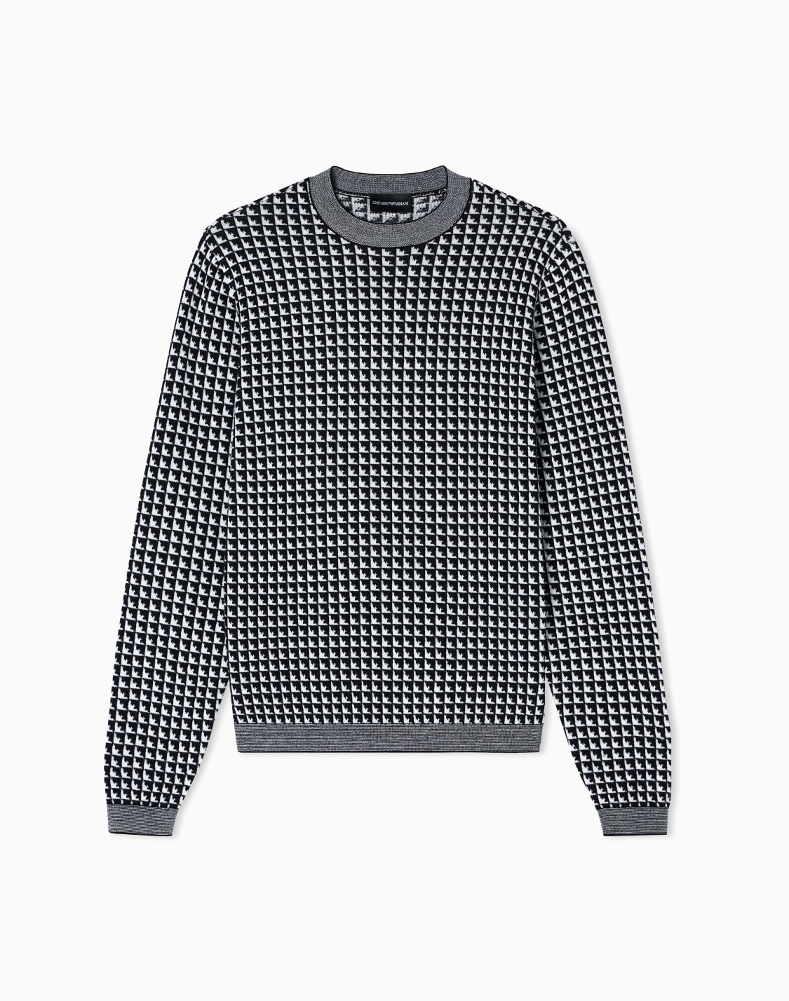 jacquard-virgin-wool-jumper-with-repeated-eagle-motif-black--emporio-armani