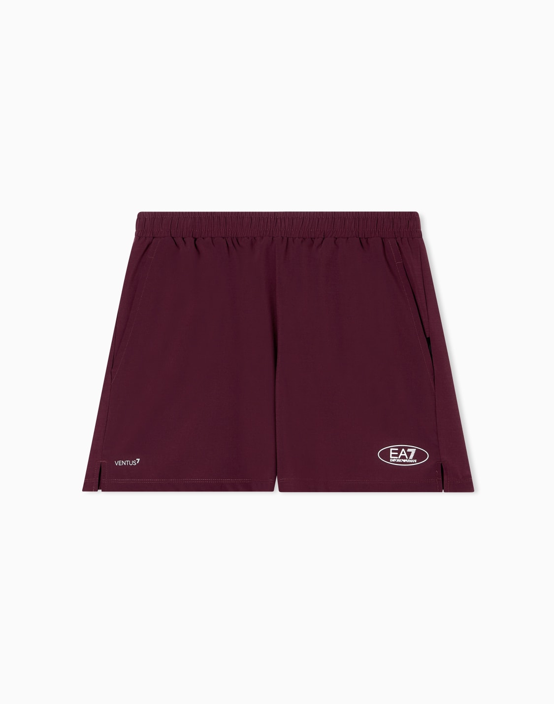 tennis-pro-ショトパンツ-ventus7テクニカルファブリック-バガンディ--ea7