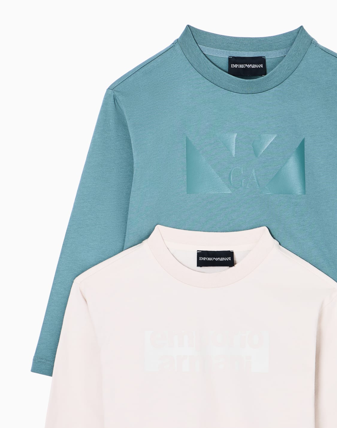 two-pack-of-asv-long-sleeved-comfort-fit-jersey-t-shirts-beige--emporio-armani