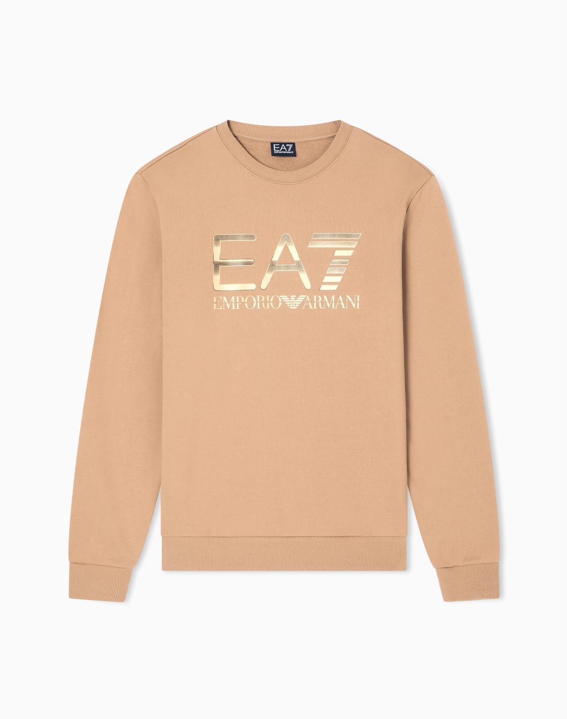 logo-series-stretch-cotton-crew-neck-sweatshirt-with-oversized-logo-beige--ea7