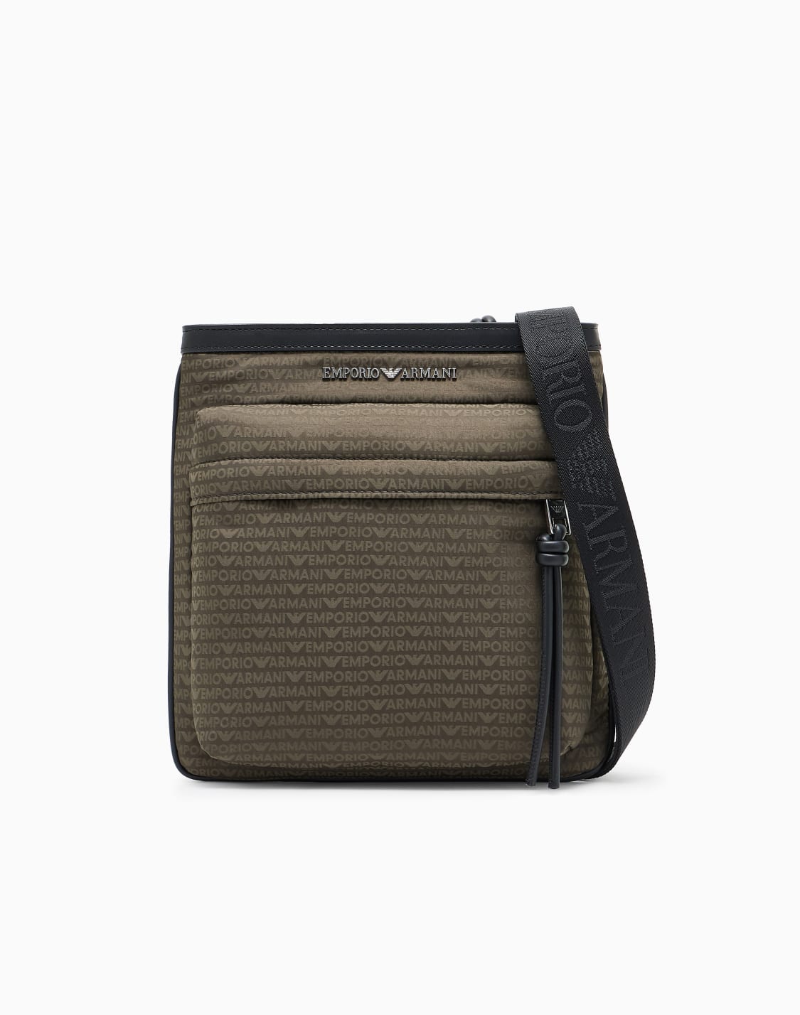 nylon-flat-shoulder-bag-with-monogram-lettering-green--emporio-armani