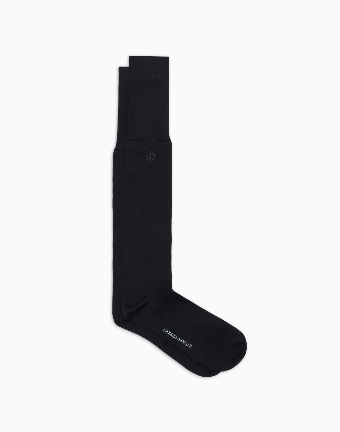 chaussettes-longues-en-fil-dcosse-bleu-marine--giorgio-armani