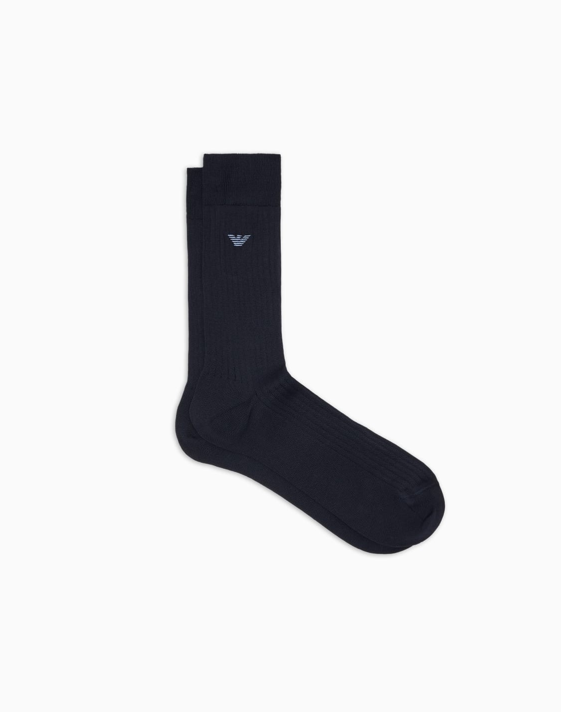 strmpfe-aus-lisle-garn-blau--emporio-armani