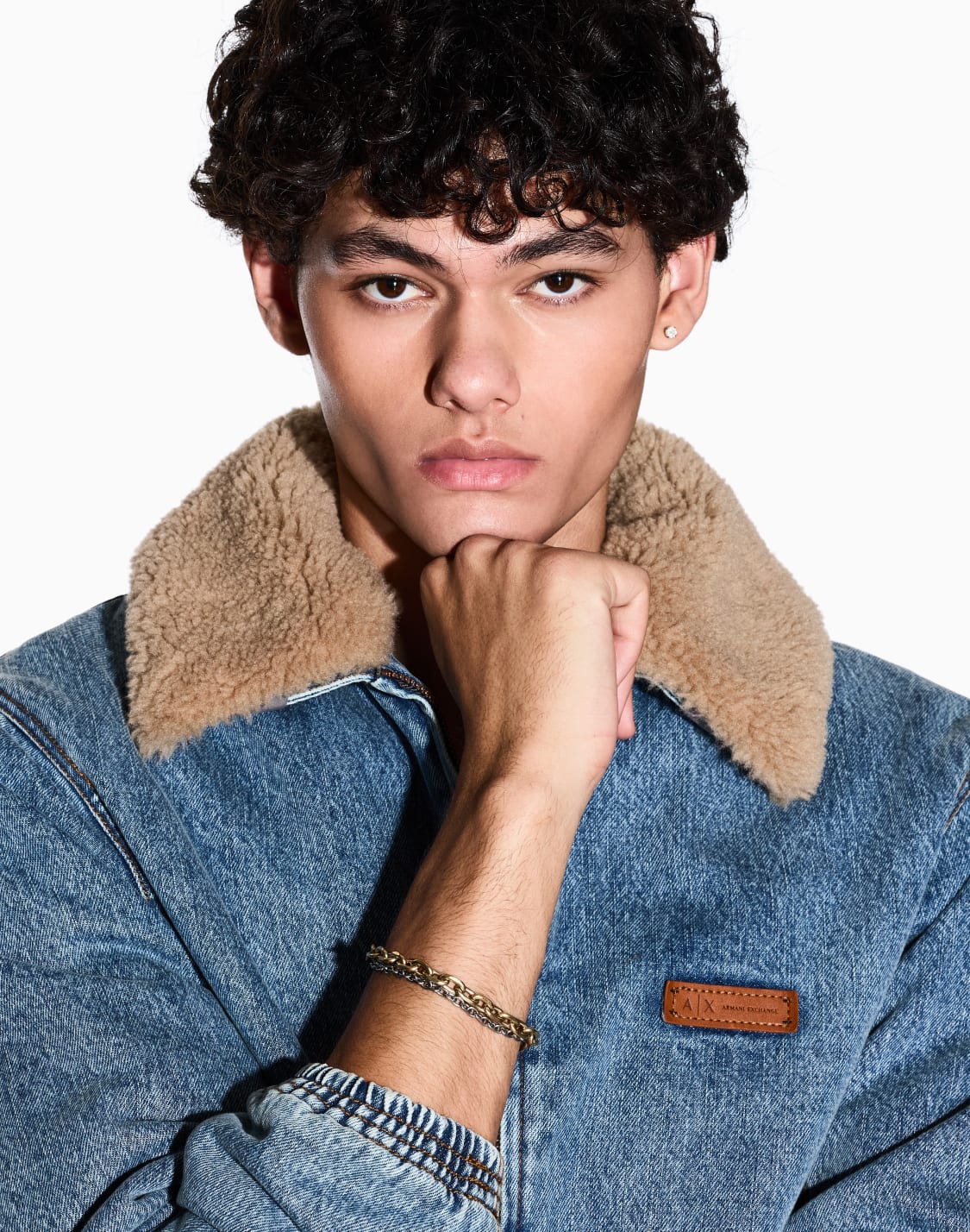 -gold-tone-and-silver-tone-stainless-steel-double-chain-bracelet-multicoloured--armani-exchange