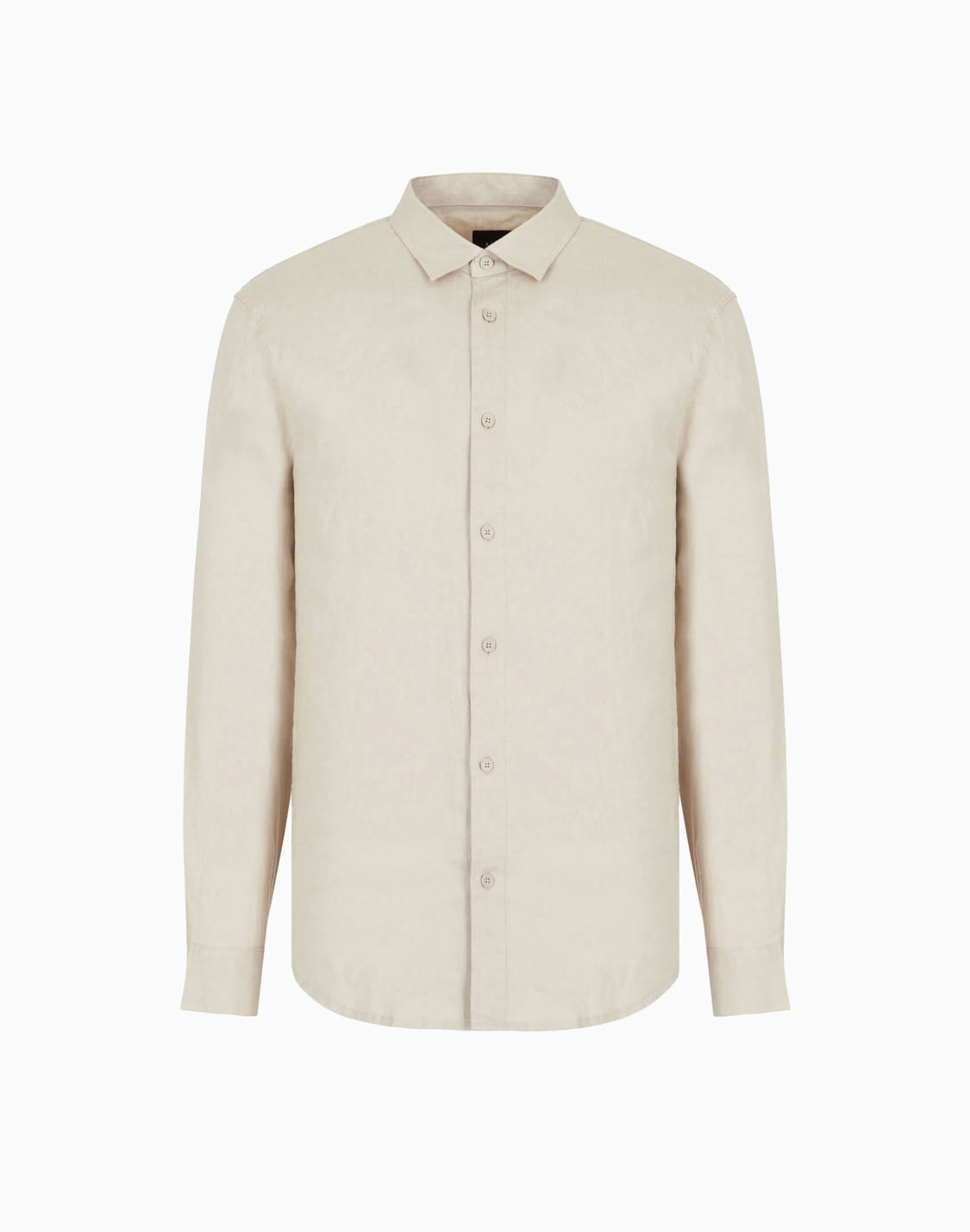 regular-fit-cotton-shirt-beige--armani-exchange