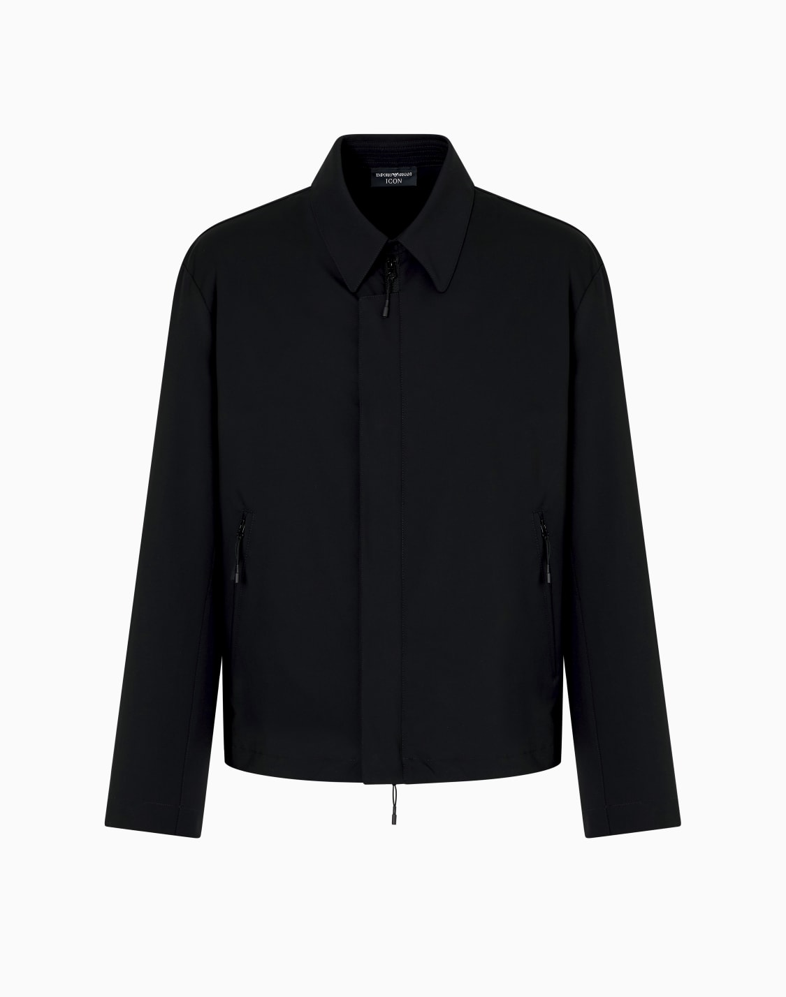 jacke-mit-reiverschluss-gefertigt-aus-funktionsgewebe-schwarz--emporio-armani