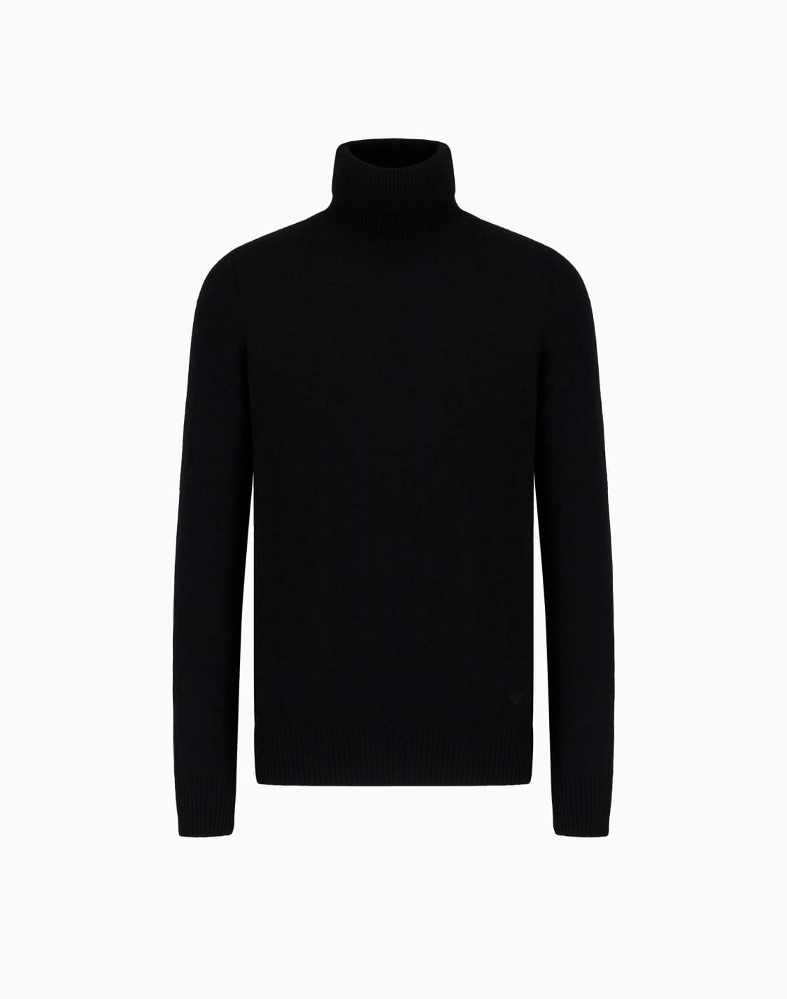 jersey-de-cuello-alto-de-cachemir-puro-negro--emporio-armani
