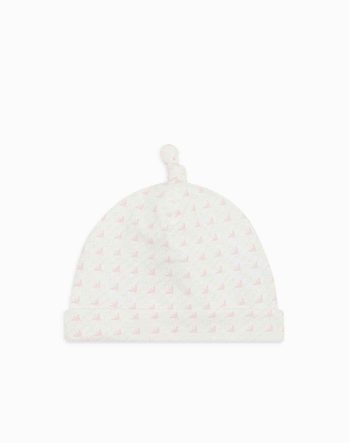 jersey-beanie-with-op-art-eagles-pink--emporio-armani