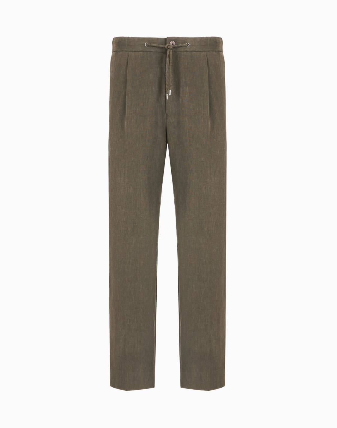 single-dart-pure-linen-canvas-trousers-green--giorgio-armani