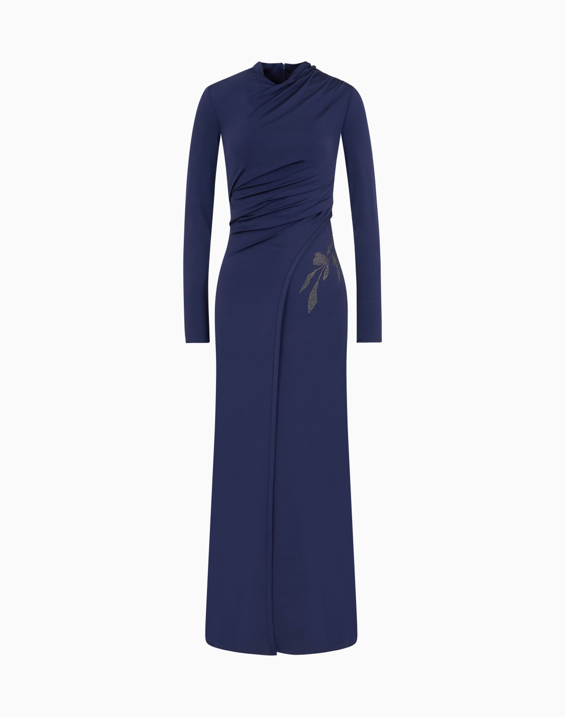 asv-long-dress-in-stretch-viscose-jersey-with-rhinestones-blue--giorgio-armani