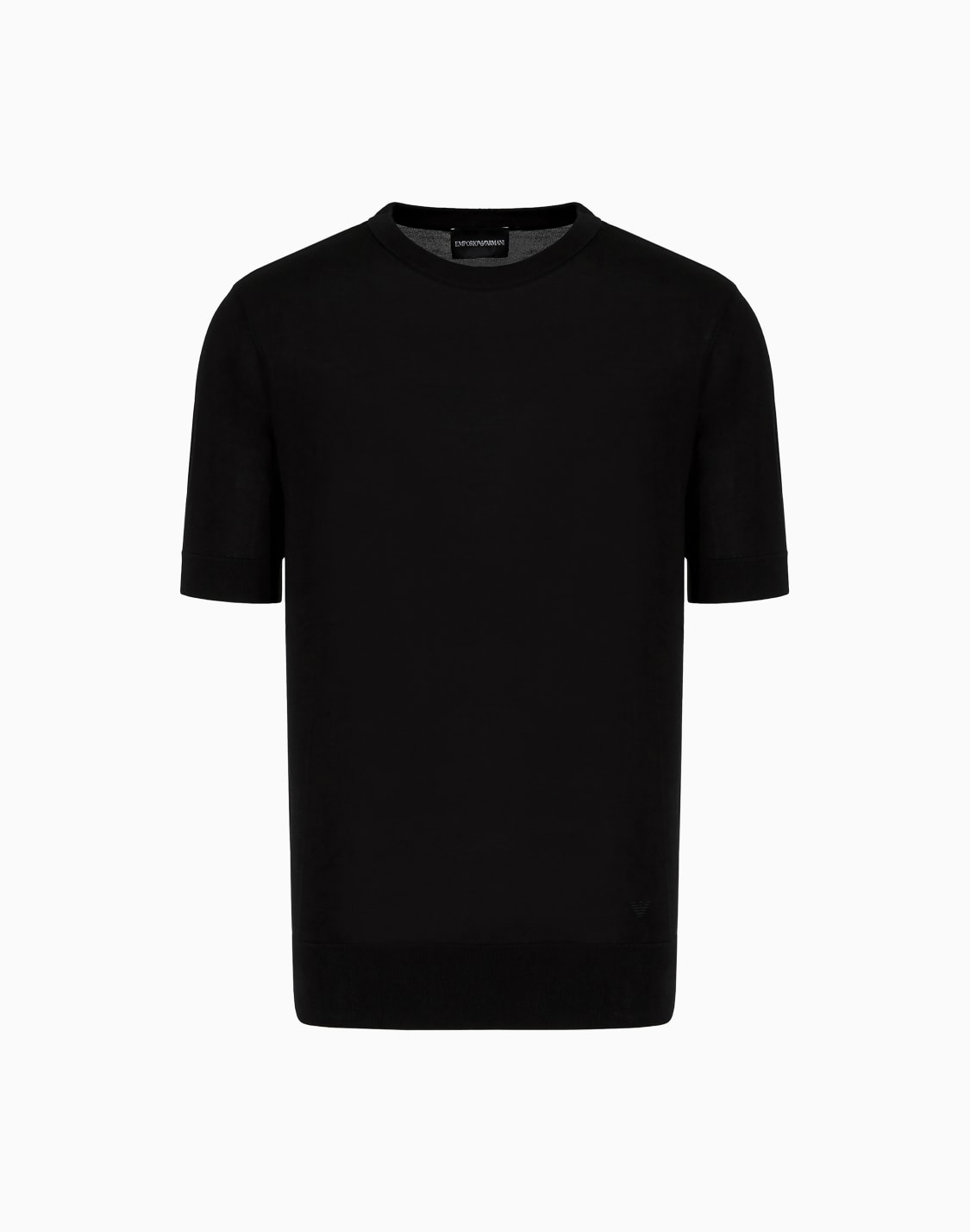 plain-weave-pure-silk-jumper-black--emporio-armani