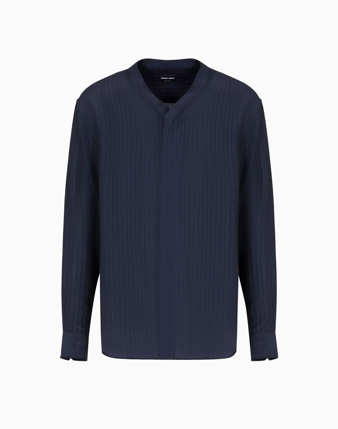 chemise-en-viscose-et-soie-jacquard-bleu-marine--giorgio-armani