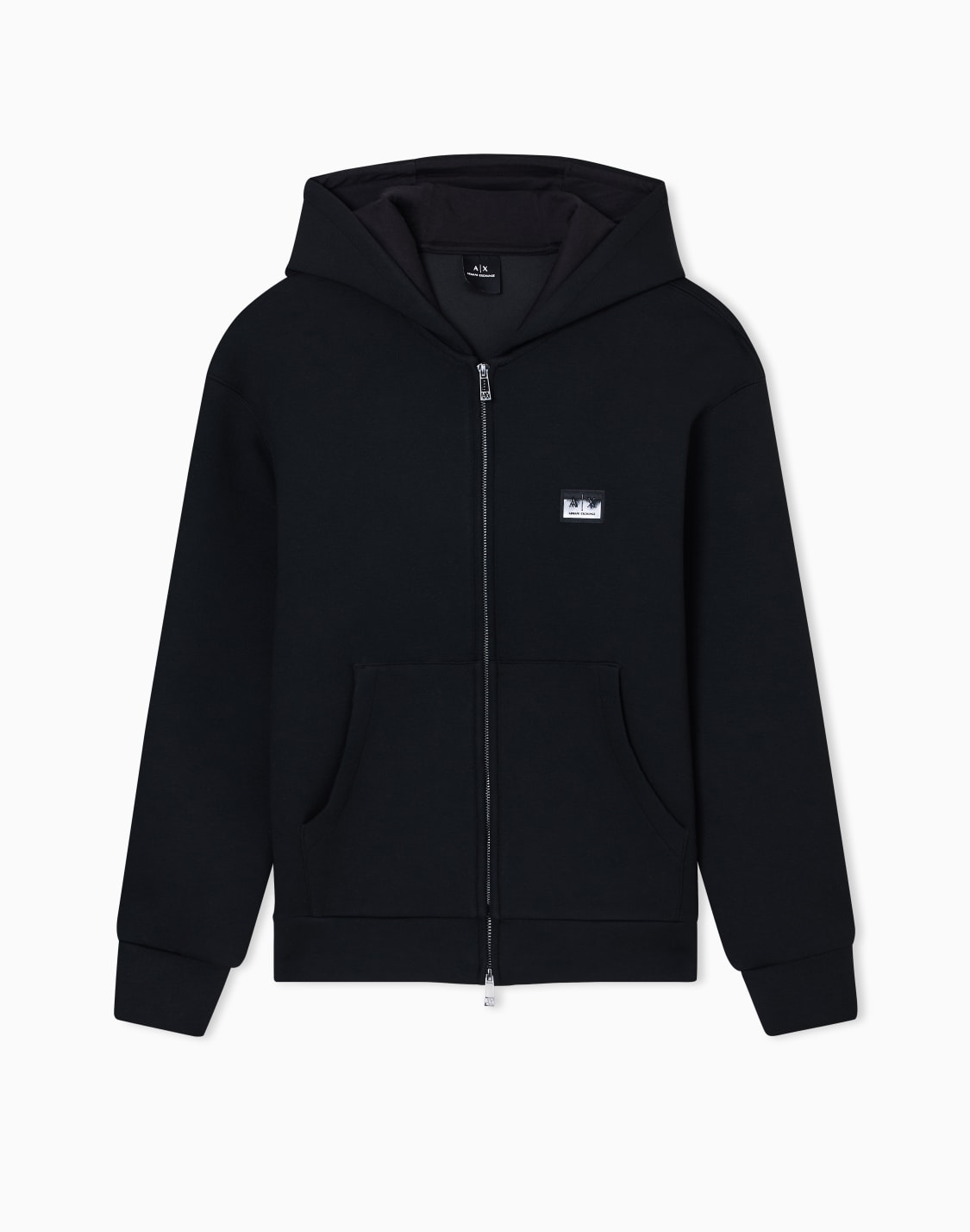 zip-up-sweatshirts-black--armani-exchange