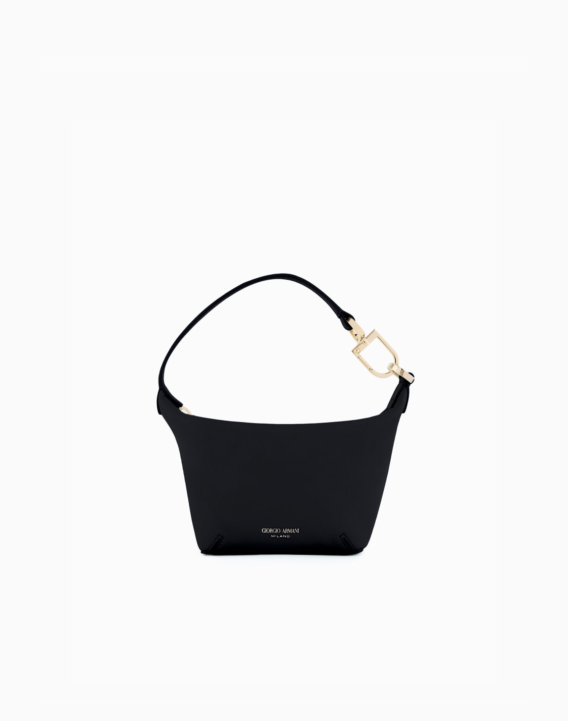 ジョルジオ-アルマニ-ラ-プリマ-ソフト-ホボバッグ-ナッパレザ-ミニ-ブラック--giorgio-armani