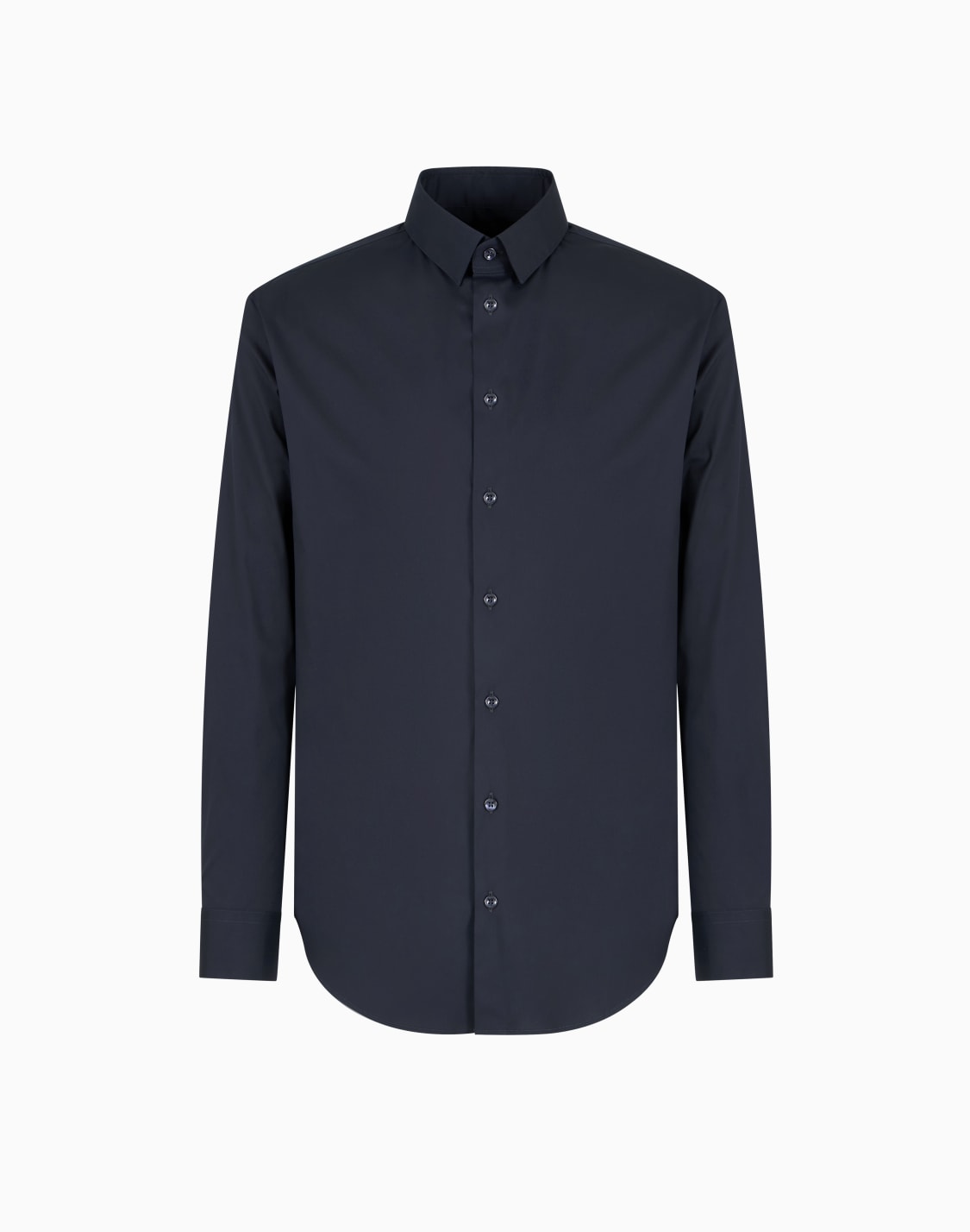 hemd-in-slim-fit-aus-baumwoll-popeline-marineblau--giorgio-armani