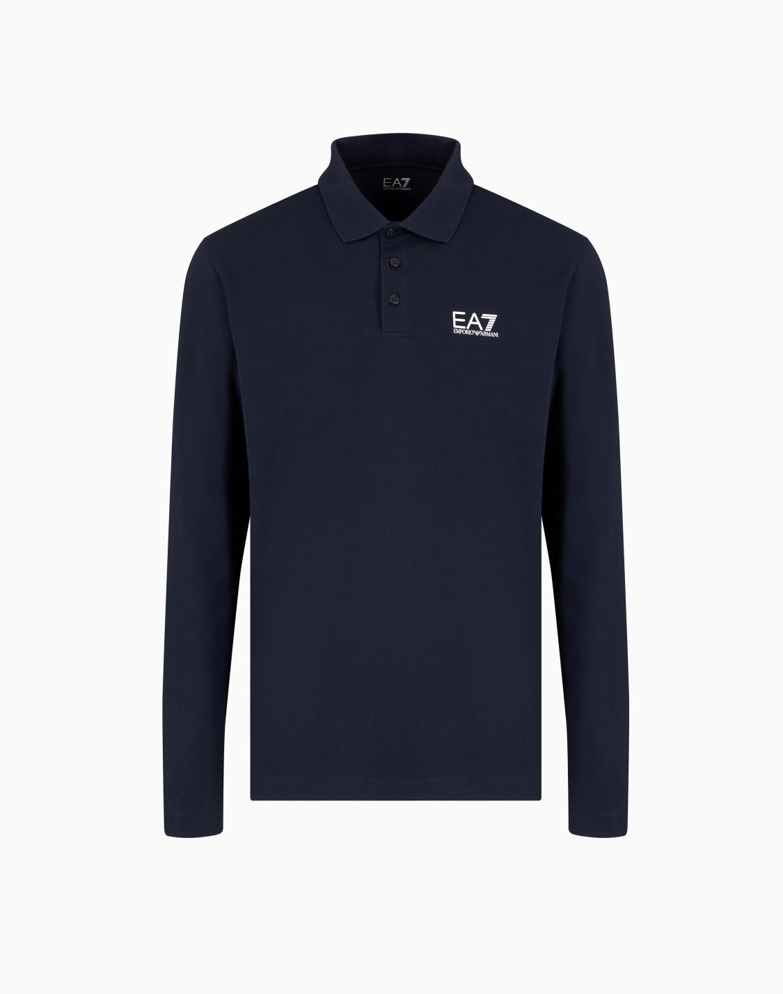 polo-de-manga-larga-core-identity-en-algodn-elstico-azul--ea7
