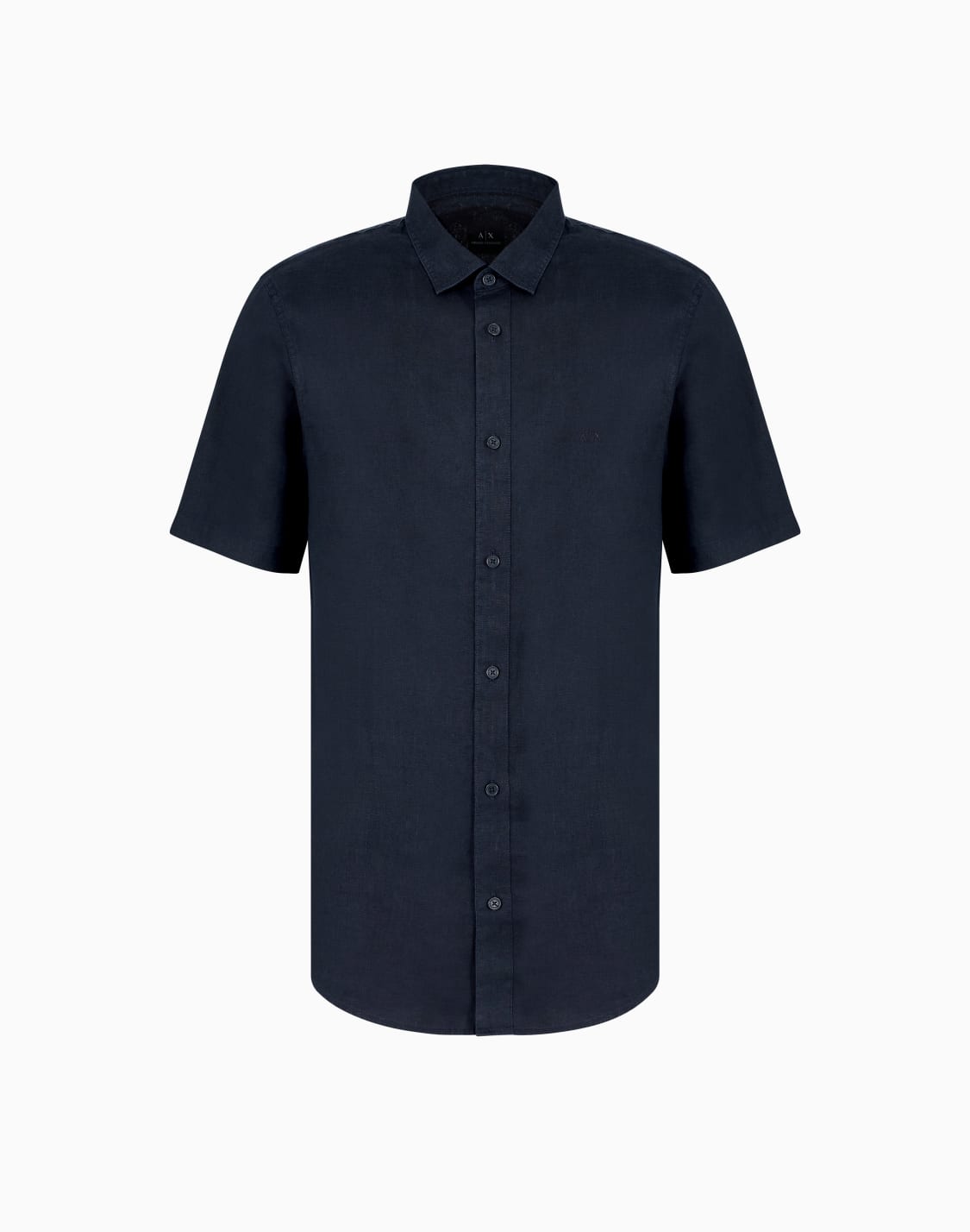 casual-shirts-navy-blue--armani-exchange