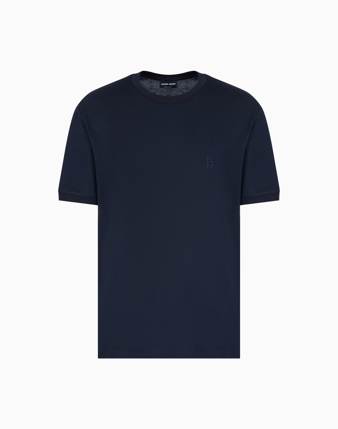 オバサイズtシャツ-シルクリネンコットン-ネイビブル--giorgio-armani