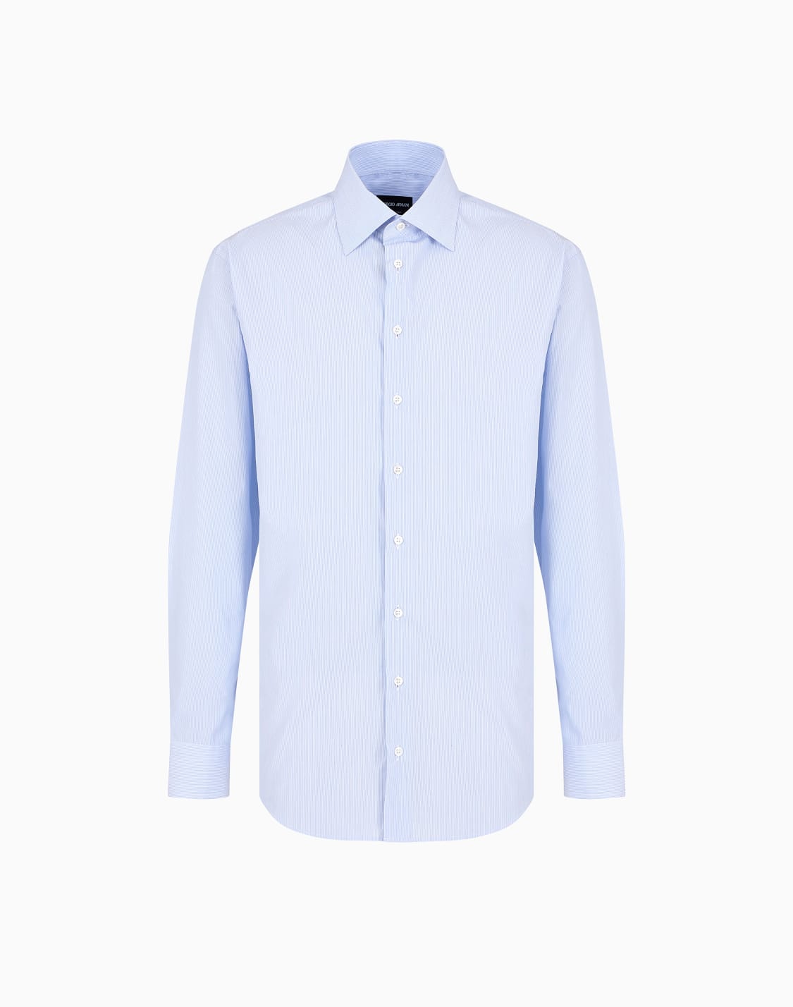 camisa-regular-fit-de-algodn-microestructurado-celeste--giorgio-armani