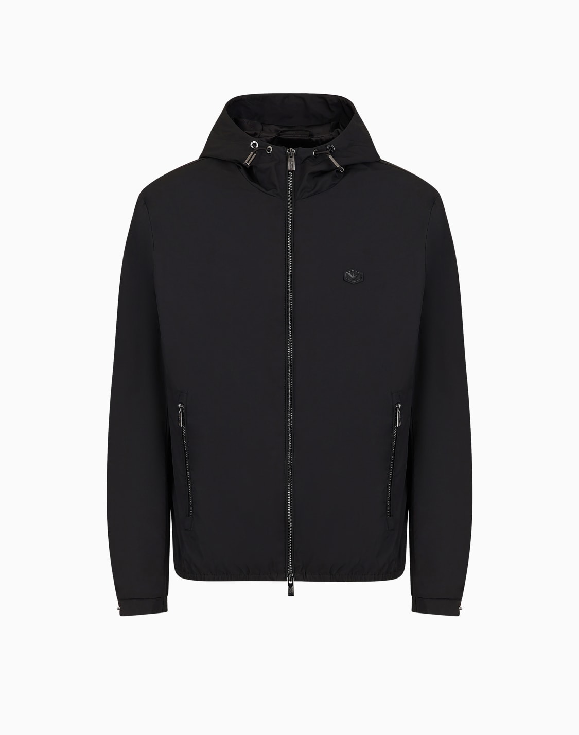 hooded-water-repellent-nylon-blouson-with-logo-patch-black--emporio-armani