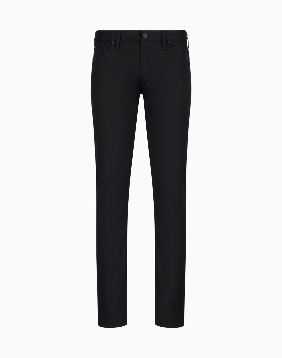 pantalon-j06-coupe-slim-en-serg-stretch-noir--emporio-armani