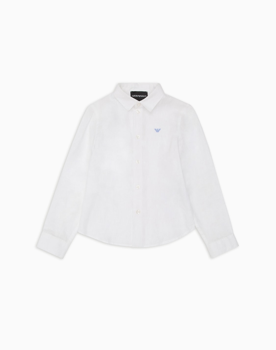 linen-shirt-with-eagle-embroidery-white--emporio-armani