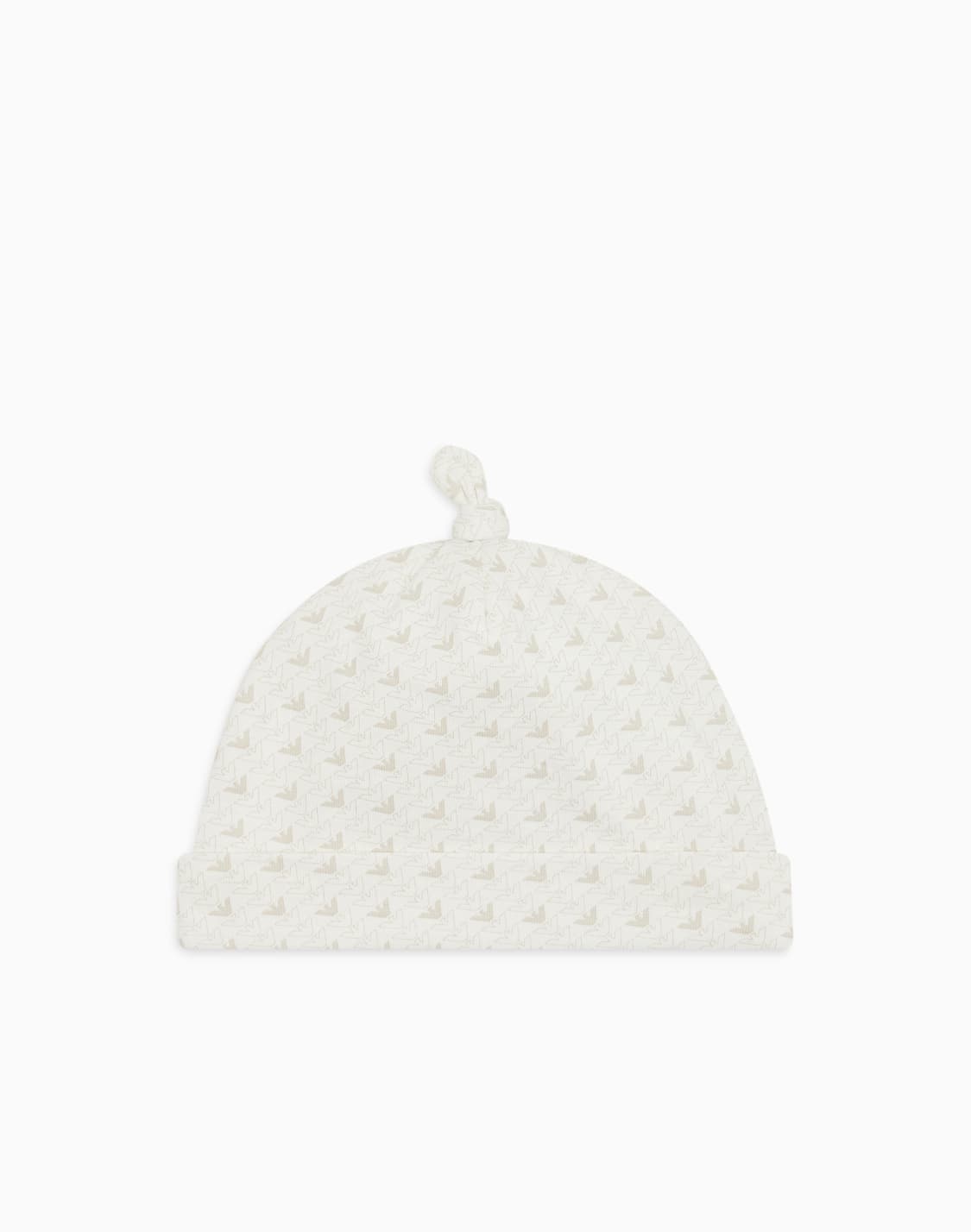 jersey-beanie-with-op-art-eagles-beige--emporio-armani
