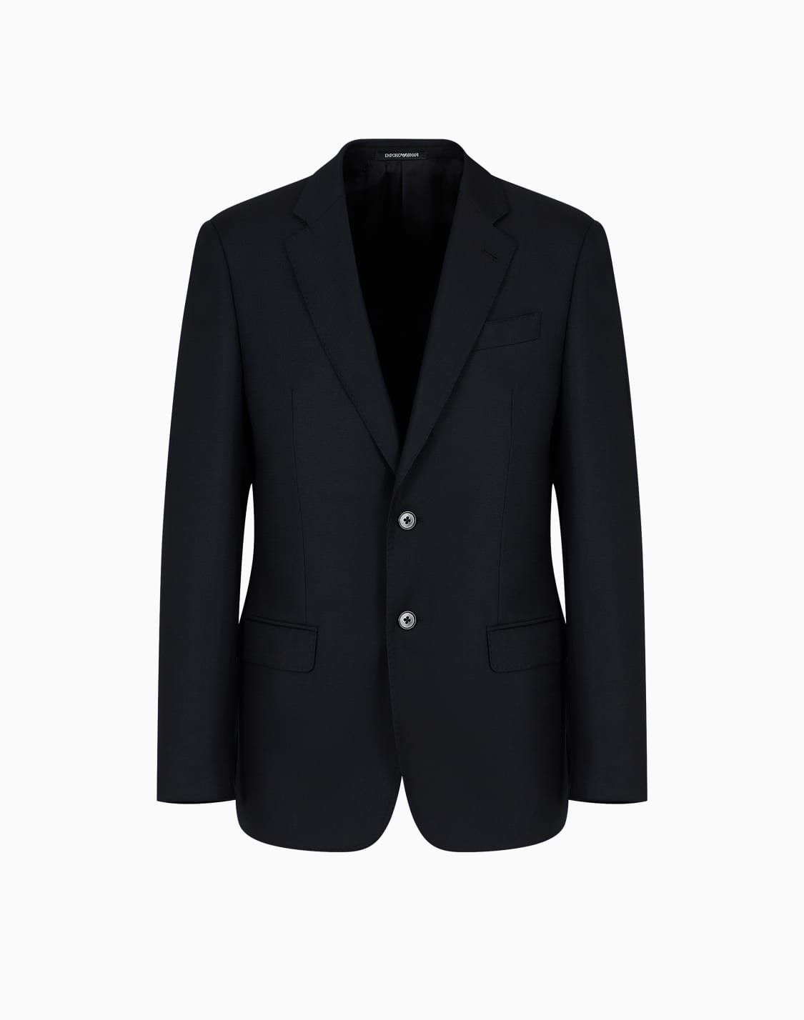 comfort-fit-single-breasted-jacket-in-virgin-wool-hopsack-negro--emporio-armani