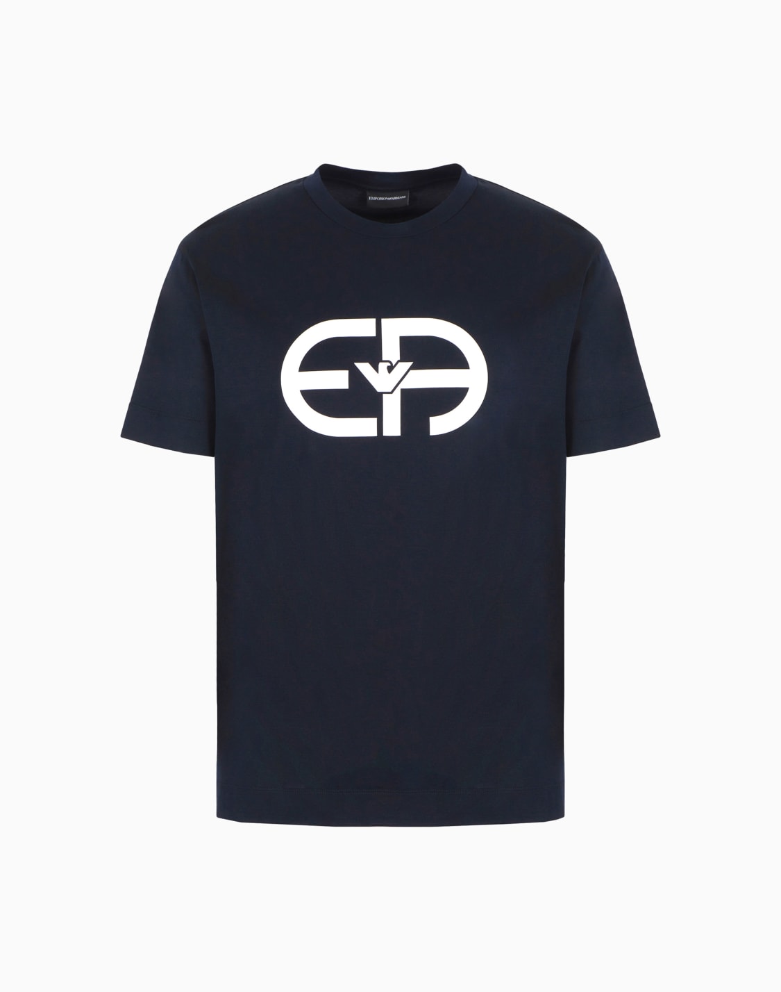 camiseta-en-punto-de-mezcla-de-lyocell-con-maxilogotipo-ea-azul-marino--emporio-armani