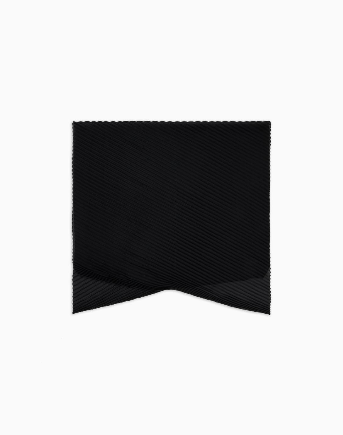 pleated-stole-black--emporio-armani