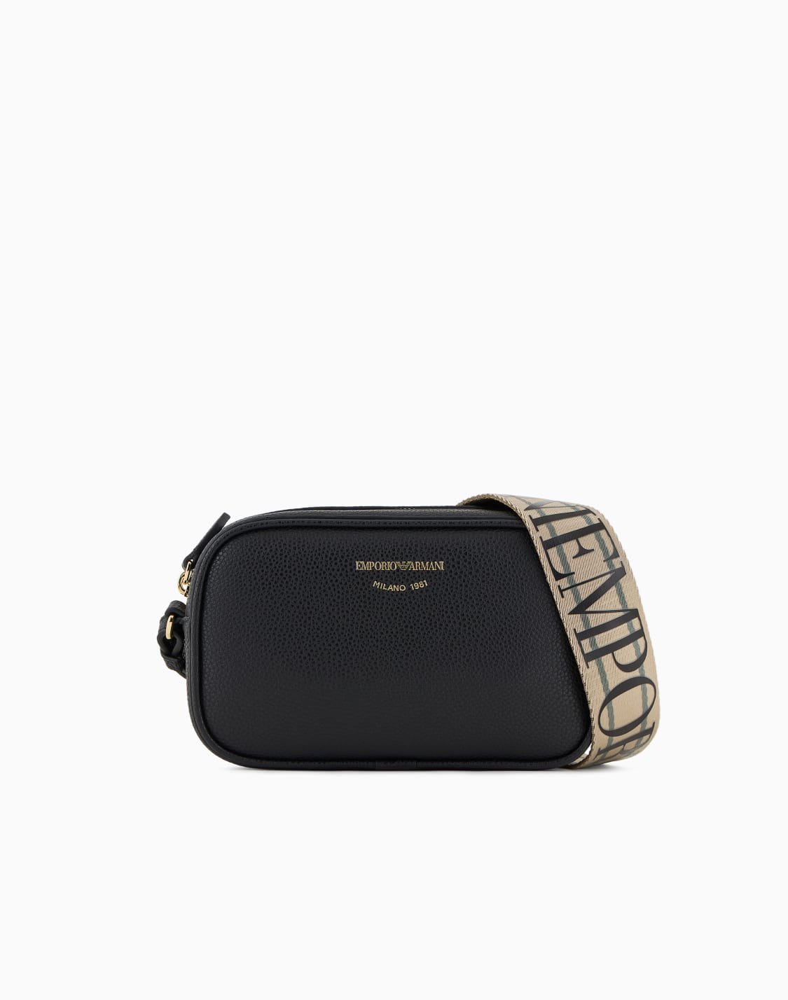 deer-print-camera-case-with-shoulder-strap-black--emporio-armani