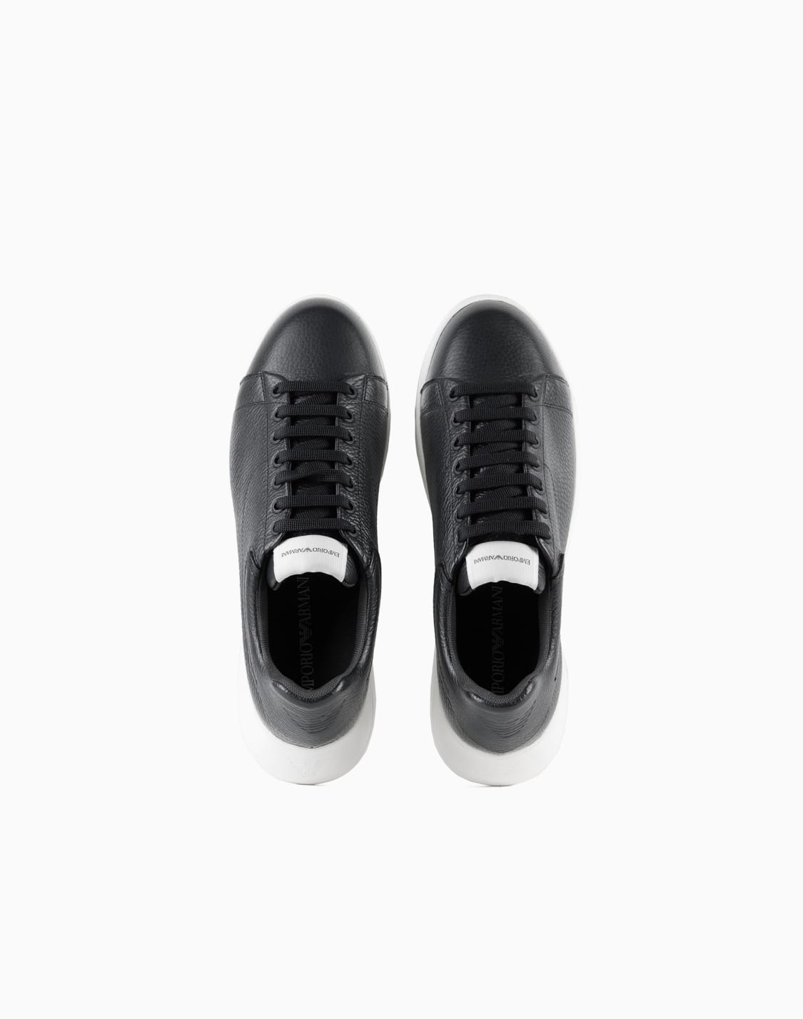 tumbled-leather-sneakers-black--emporio-armani