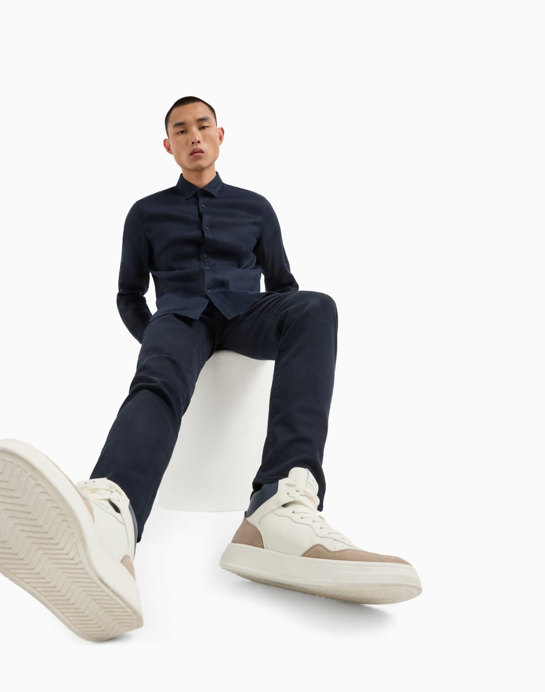 regular-fit-cotton-shirt-navy-blue--armani-exchange