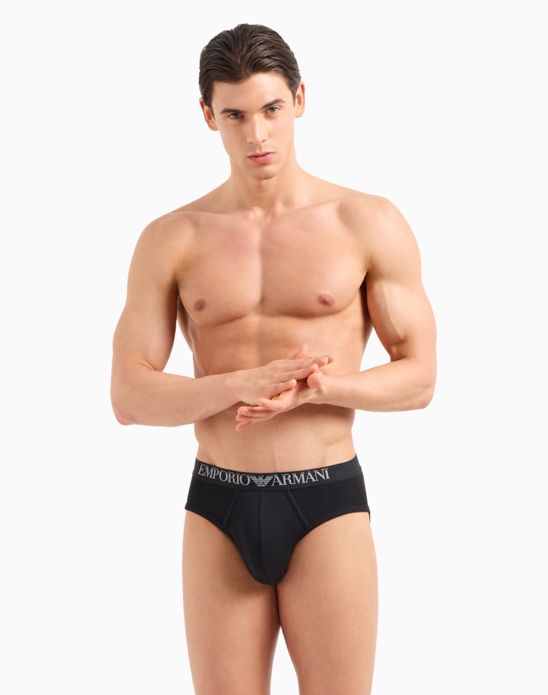 paquete-de-dos-calzoncillos-slip-en-canal-de-algodn-con-banda-con-logotipo-negro--emporio-armani