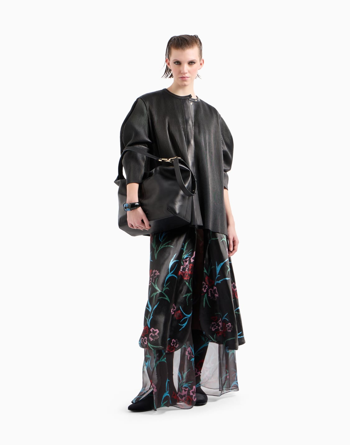 pleated-nappa-leather-blouson-black--giorgio-armani