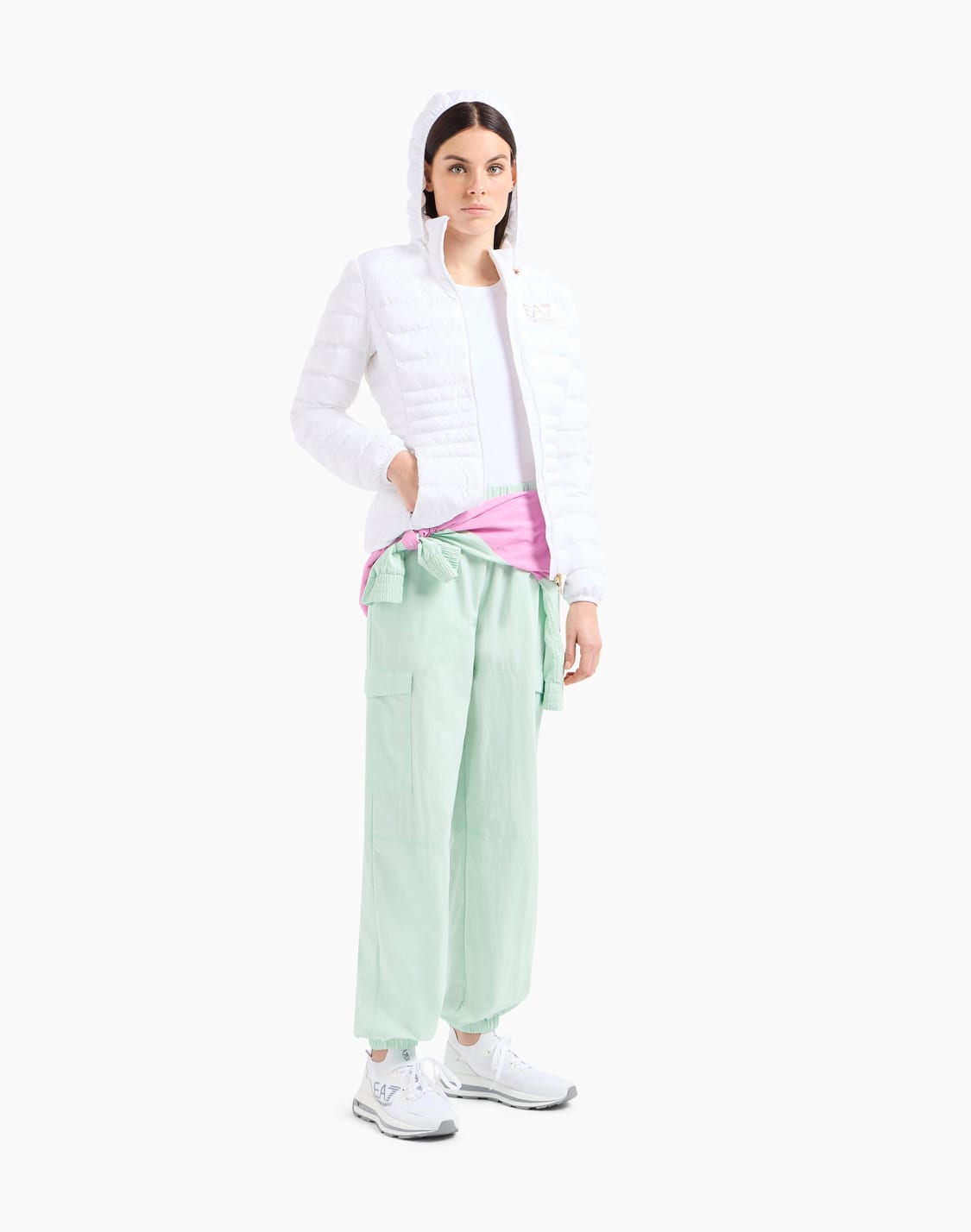 core-lady-recycled-technical-fabric-padded-hooded-jacket-white--ea7