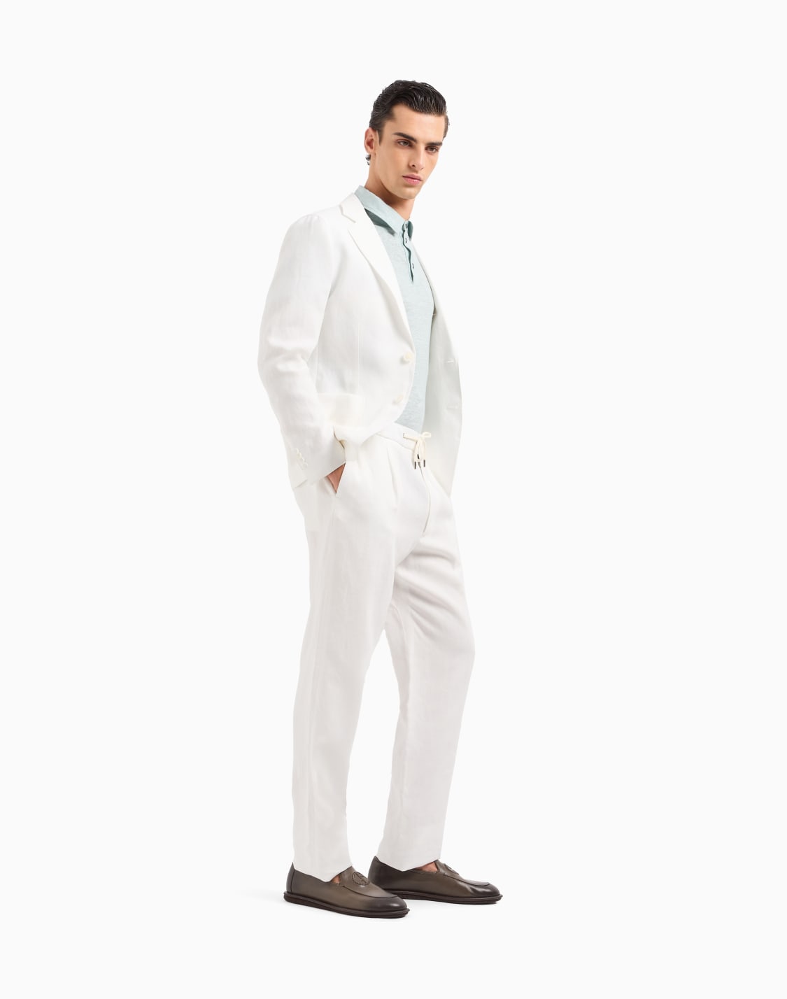 short-sleeved-polo-shirt-in-pure-linen-jersey-light-blue--giorgio-armani