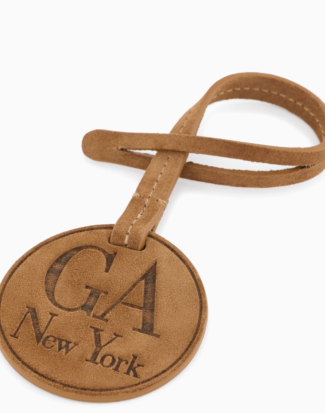 suede-charm-with-embossed-logo-brown--giorgio-armani