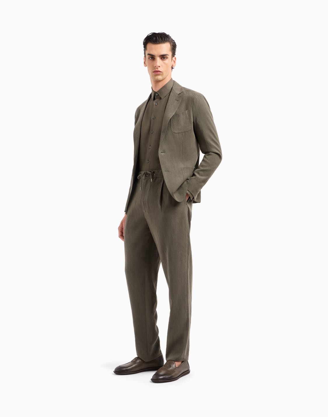 single-dart-pure-linen-canvas-trousers-green--giorgio-armani