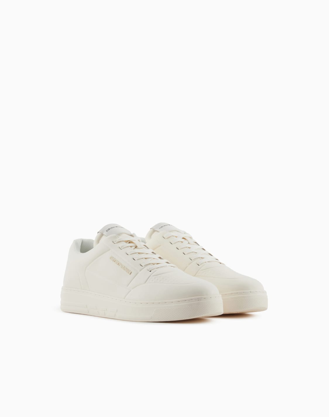 sneaker-aus-leder-mit-seitlichem-logo-wei--emporio-armani
